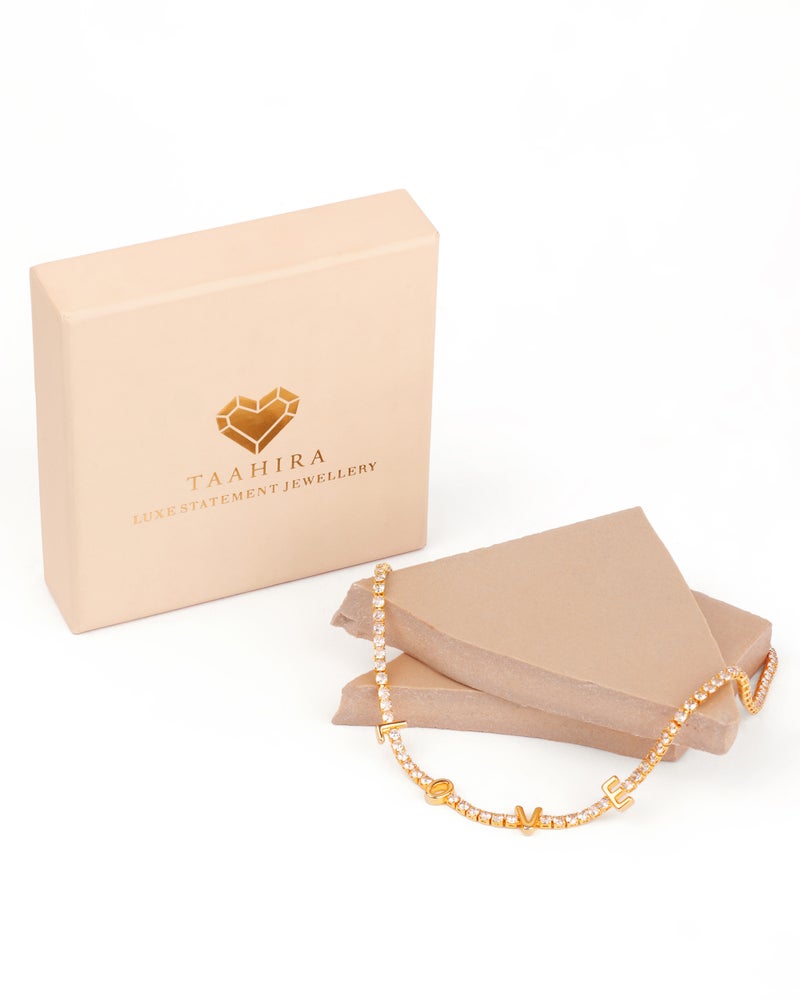 TAAHIRA Love Zircon Necklace - Image 3